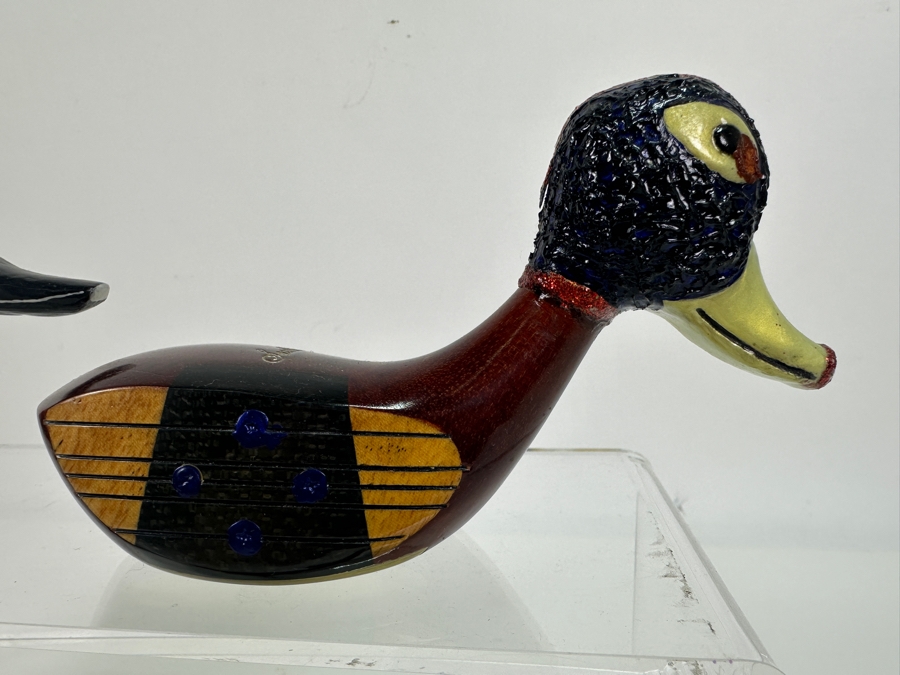 Just Added - Set Of Four Handmade Golf Driver Head Duck Decoys [Photo 5]
