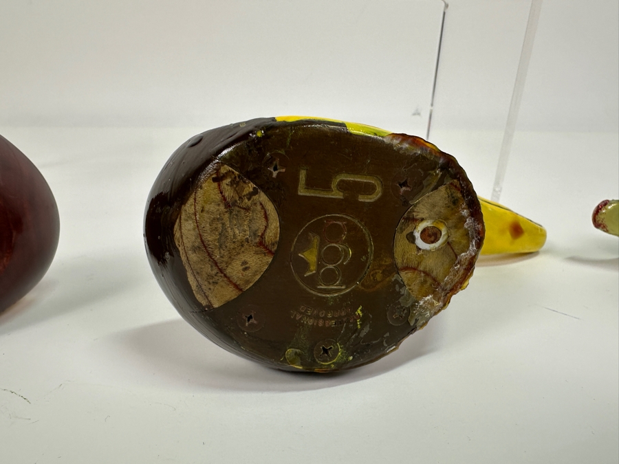 Just Added - Set Of Four Handmade Golf Driver Head Duck Decoys [Photo 9]