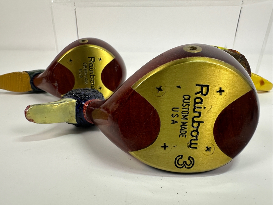 Just Added - Set Of Four Handmade Golf Driver Head Duck Decoys [Photo 10]