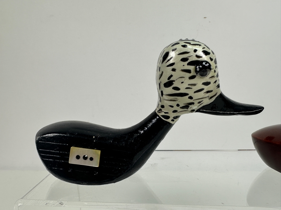 Just Added - Set Of Four Handmade Golf Driver Head Duck Decoys [Photo 6]