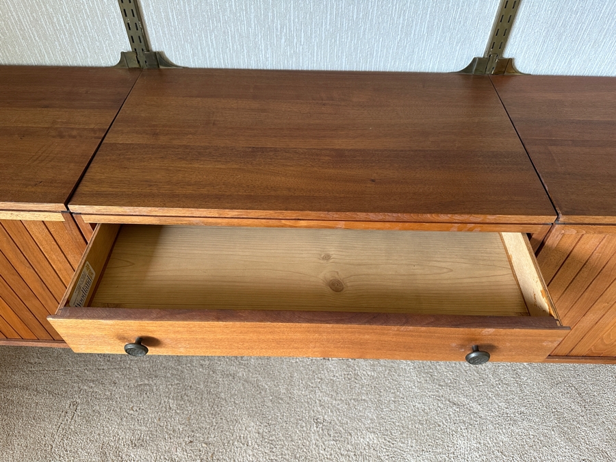 Just Added - Vintage Mid-Century Modern Wall Unit By Woodland Of California 84W X 17D X 61H [Photo 5]