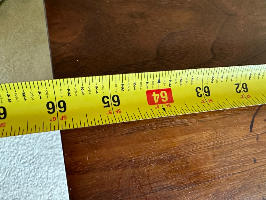 Just Added - Vintage Mid-Century Modern Solid Walnut Dresser / Credenza 9-Drawer Dresser 66W X 19D X 29H [Photo 12]