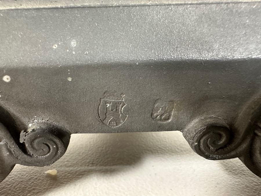 Just Added - Vintage Hallmarked Pewter Freestanding Candle Holder 22H [Photo 4]