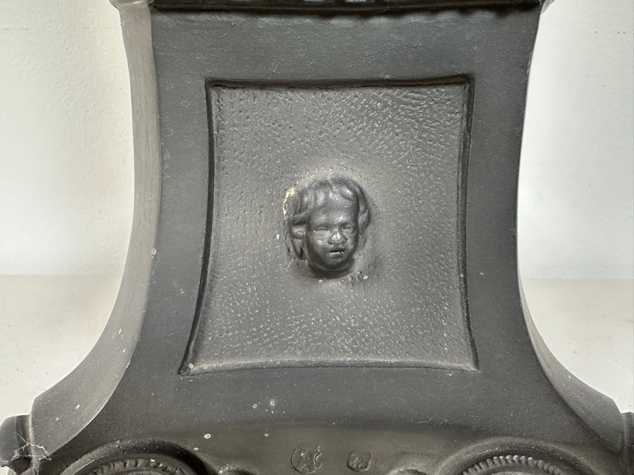 Just Added - Vintage Hallmarked Pewter Freestanding Candle Holder 22H [Photo 3]