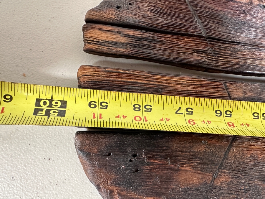 Just Added - Decorative Nautical Decor: Rowing Oar 60L, Metal Trident & Fish/Eel 5 Prong Harpoon 48L [Photo 6]