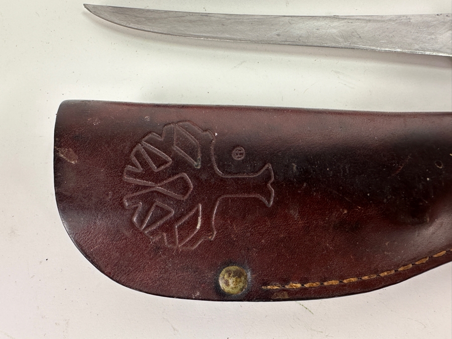 Just Added - Tramontina Brazil Steak Knives & Boker Germany Solingen Fillet Knife With Leather Sheath [Photo 3]