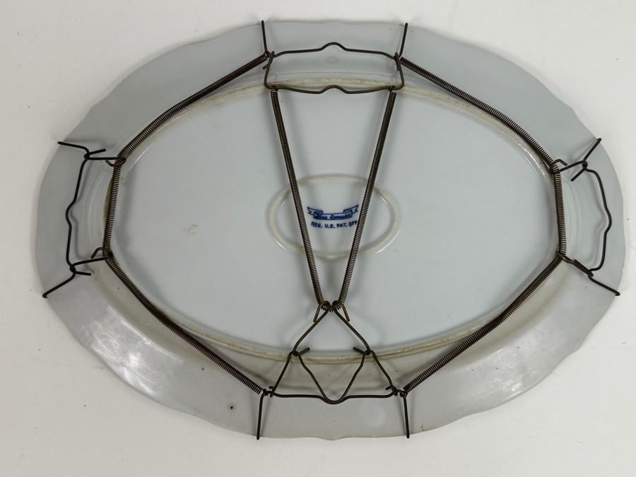 Just Added - Vintage Blue Danube Platter 14 X 10 [Photo 5]