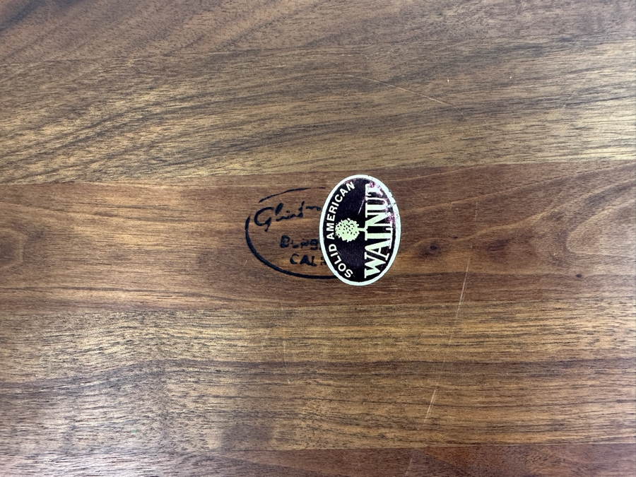 Just Added - Vintage MCM Solid Walnut Bowl With Attached Nutcracker 12 X 12 X 3.5H [Photo 5]