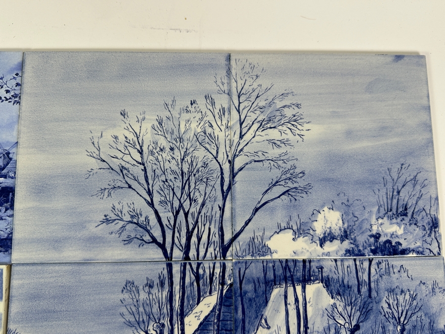 Just Added - Collection Of Decorative Tiles - Mainly Delft Blue Hand Painted In Holland [Photo 5]