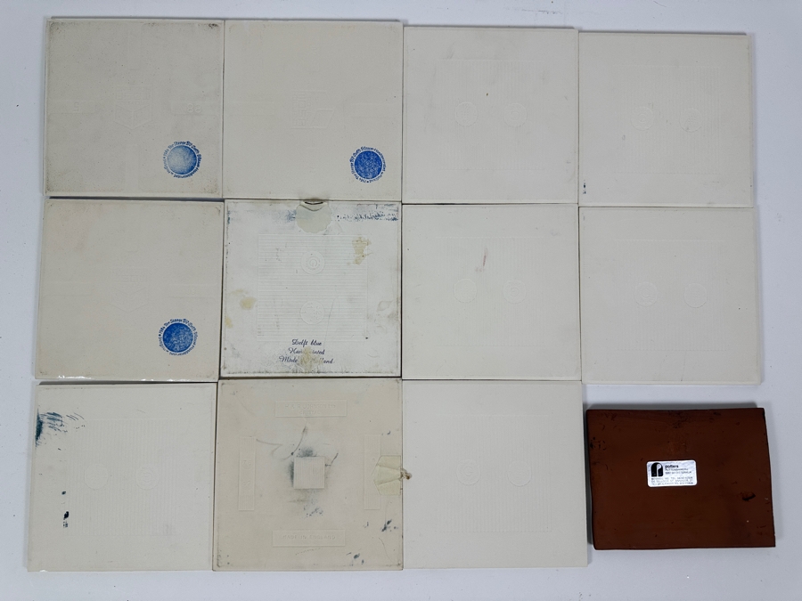 Just Added - Collection Of Decorative Tiles - Mainly Delft Blue Hand Painted In Holland [Photo 9]
