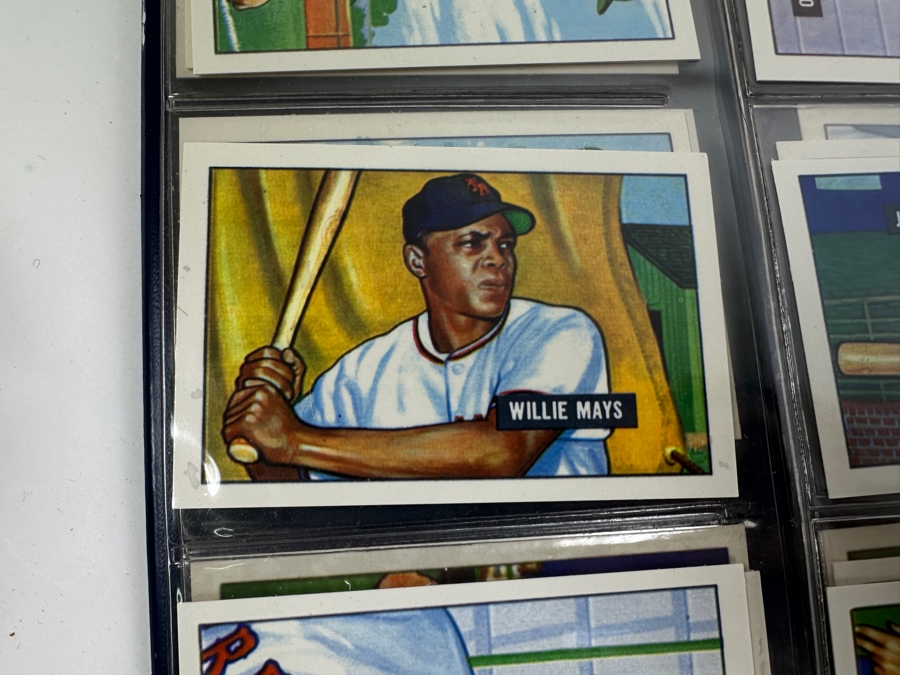 Just Added - Complete Collection Of The 1986 C.C.C. Reprint Of The 1951 Bowman Baseball Cards - 324 Cards - See Photos For Sampling [Photo 15]