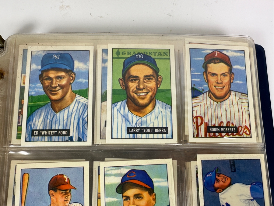 Just Added - Complete Collection Of The 1986 C.C.C. Reprint Of The 1951 Bowman Baseball Cards - 324 Cards - See Photos For Sampling [Photo 3]
