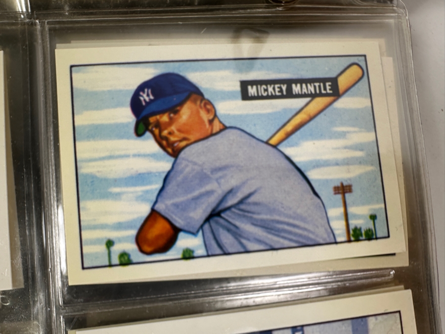 Just Added - Complete Collection Of The 1986 C.C.C. Reprint Of The 1951 Bowman Baseball Cards - 324 Cards - See Photos For Sampling [Photo 14]