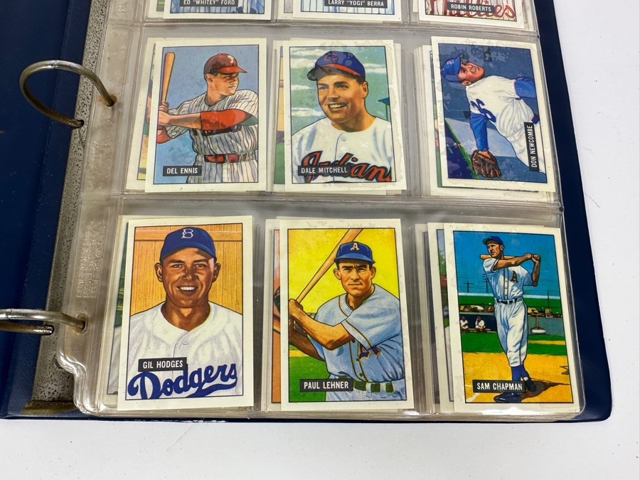 Just Added - Complete Collection Of The 1986 C.C.C. Reprint Of The 1951 Bowman Baseball Cards - 324 Cards - See Photos For Sampling [Photo 4]