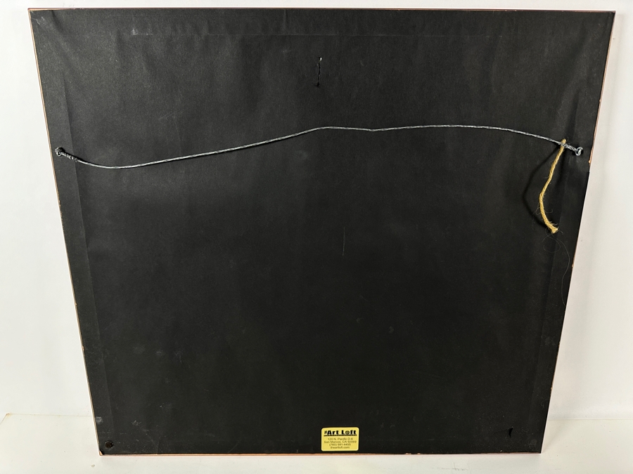 Just Added - Vintage Pablo Picasso Lithograph Titled The Bouquet Blue, White, Red 17W X 15H Framed 24 X 22 [Photo 12]