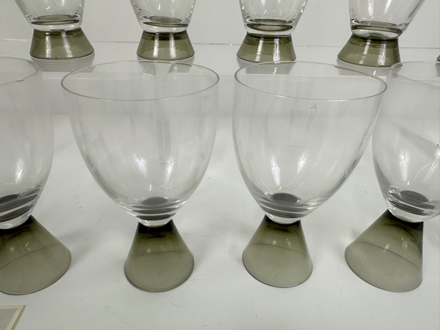 Just Added - Vintage MCM Rosenthal Crystal Studio-Line Barware Glasses - 16 Glasses With Original Product Brochure [Photo 6]