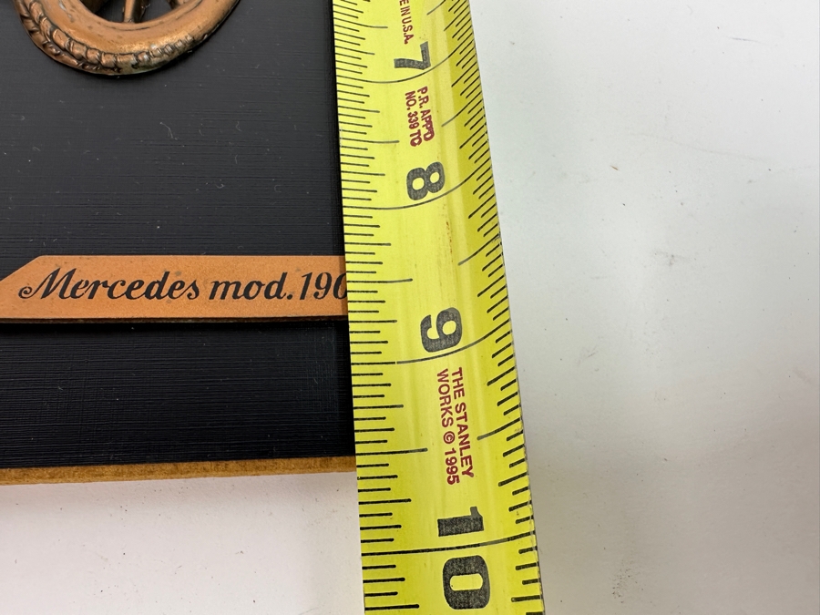 Just Added - Mercedes Mod. 1903 Relief Wall Plaque 12.5 X 9.5 [Photo 5]