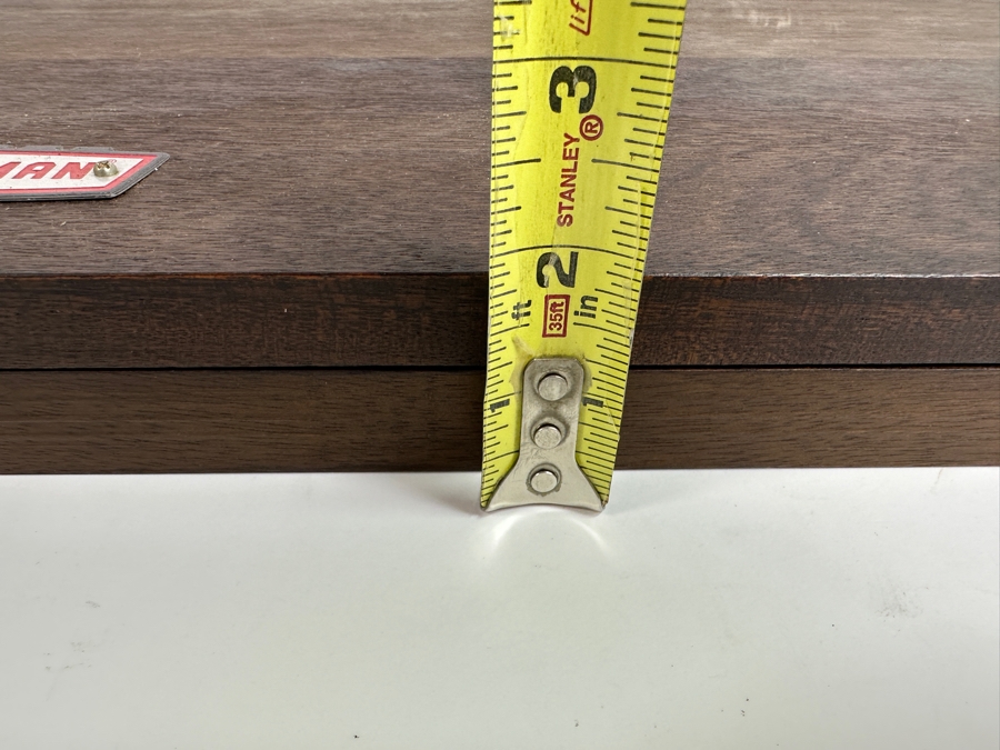 Just Added - Huge Vintage Craftsman Tap Drill & Die Set With Original Wooden Case - Complete And Appears Never Used 20W X 12D X 1.75H [Photo 9]