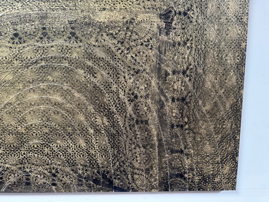 Gerrit Greve (1948-2024, Cardiff by the Sea, CA) Original Acrylic Painting On Canvas Untitled 2010 Signed Verso 72 X 36 Estimate $2,600 - $3,200 [Photo 6]