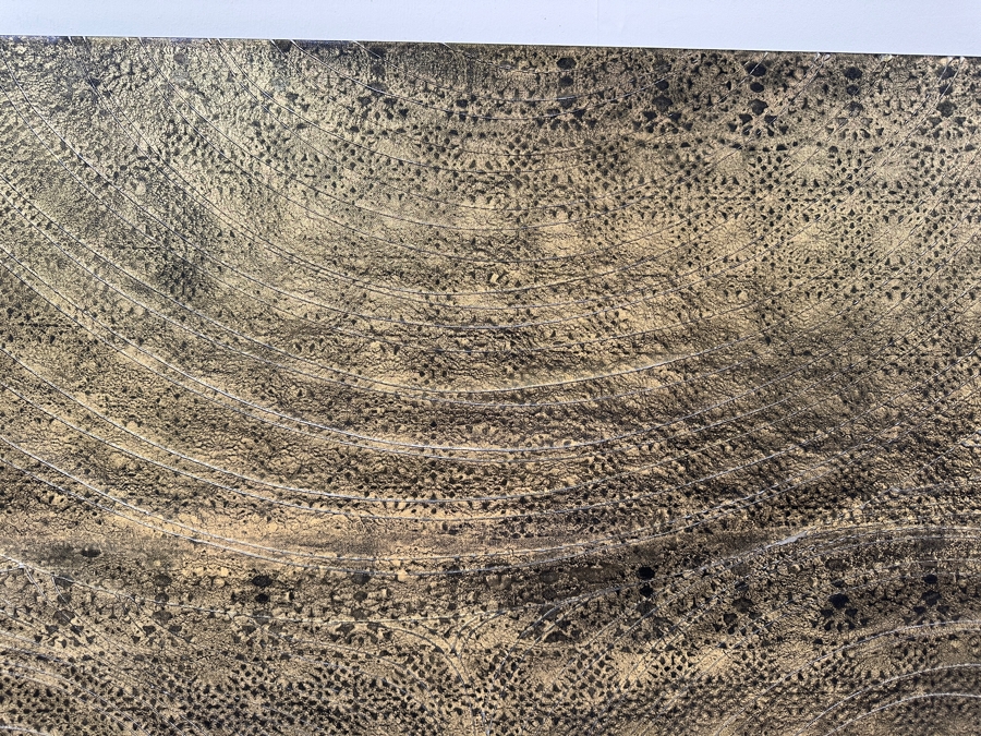 Gerrit Greve (1948-2024, Cardiff by the Sea, CA) Original Acrylic Painting On Canvas Untitled 2010 Signed Verso 72 X 36 Estimate $2,600 - $3,200 [Photo 4]