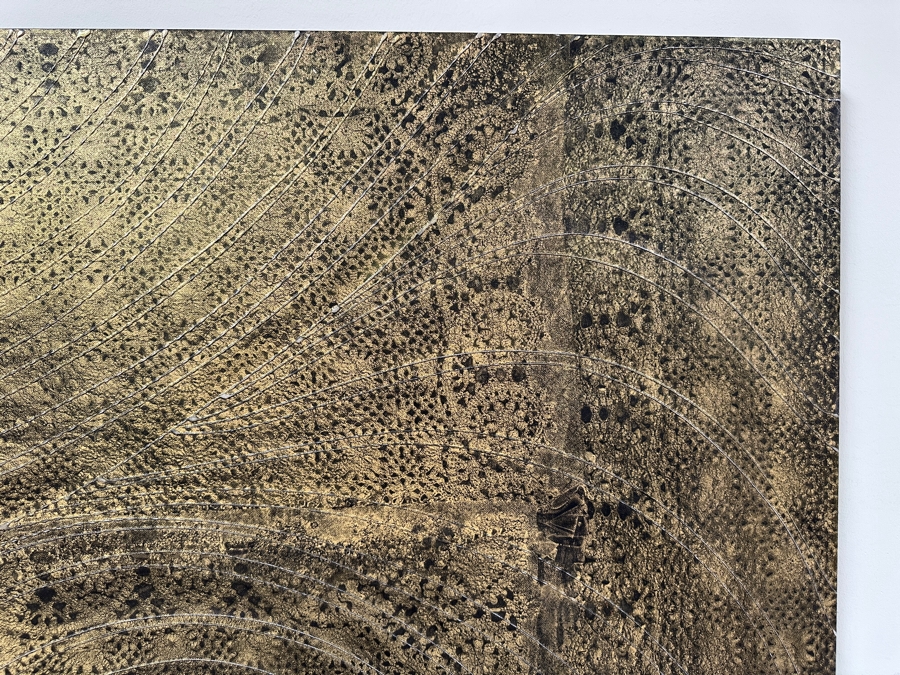 Gerrit Greve (1948-2024, Cardiff by the Sea, CA) Original Acrylic Painting On Canvas Untitled 2010 Signed Verso 72 X 36 Estimate $2,600 - $3,200 [Photo 5]