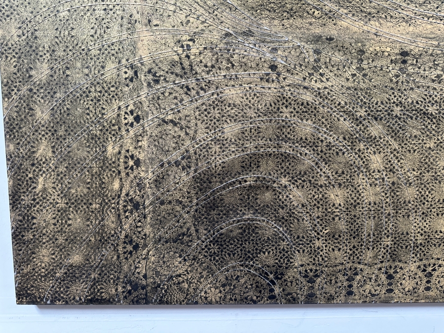 Gerrit Greve (1948-2024, Cardiff by the Sea, CA) Original Acrylic Painting On Canvas Untitled 2010 Signed Verso 72 X 36 Estimate $2,600 - $3,200 [Photo 2]