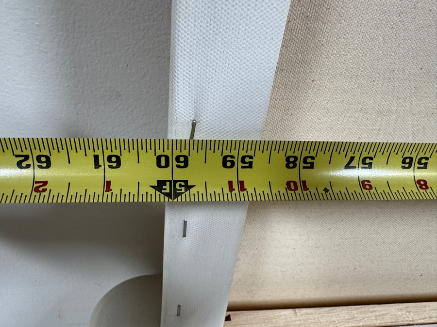 Gerrit Greve (1948-2024, Cardiff by the Sea, CA) Original Acrylic Painting On Canvas Titled 'Water Rocks 03' 2015 Signed Verso 60 X 40 Estimate $2,400 - $3,000 [Photo 9]