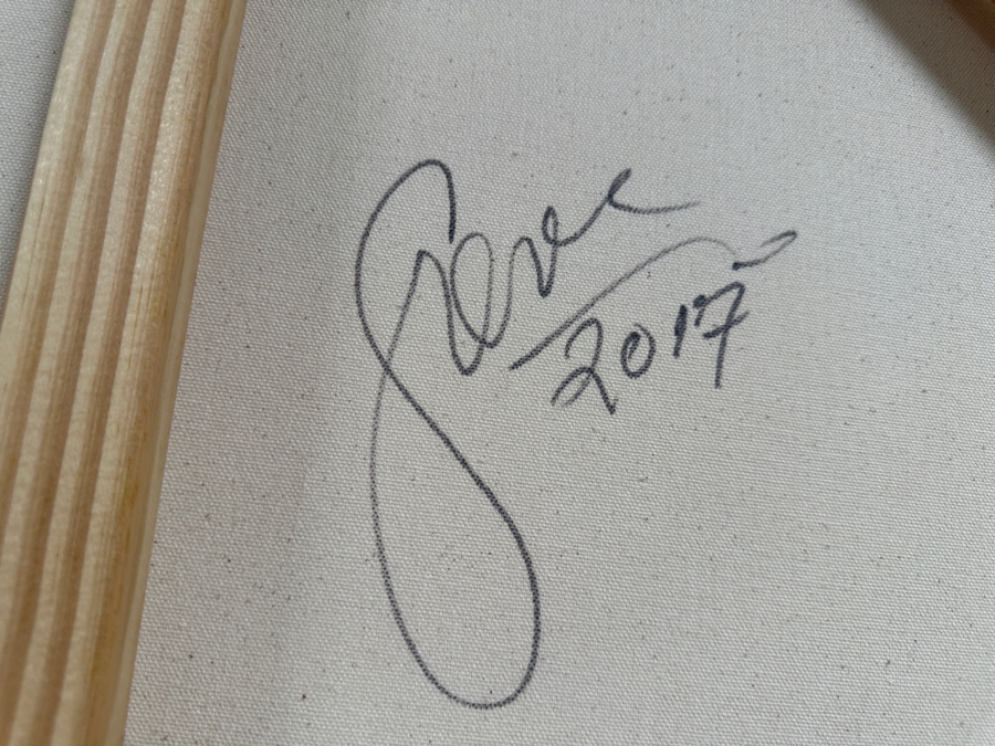 Gerrit Greve (1948-2024, Cardiff by the Sea, CA) Original Acrylic Painting On Canvas Titled 'Abstract Color Field In Manner of Mark Rothko 522' 2017 Signed Verso 60 X 72 Estimate $4,300 - $5,400 [Photo 7]