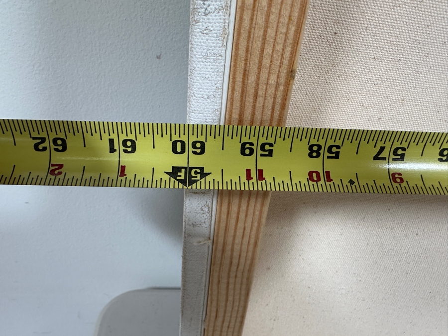 Gerrit Greve (1948-2024, Cardiff by the Sea, CA) Original Acrylic Painting On Canvas Titled 'Abstract Color Field In Manner of Mark Rothko 522' 2017 Signed Verso 60 X 72 Estimate $4,300 - $5,400 [Photo 8]