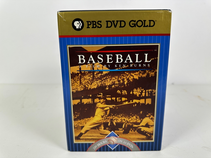 Just Added - PBS DVD Gold Baseball A Film By Ken Burns 10 Dvd Box Set [Photo 3]