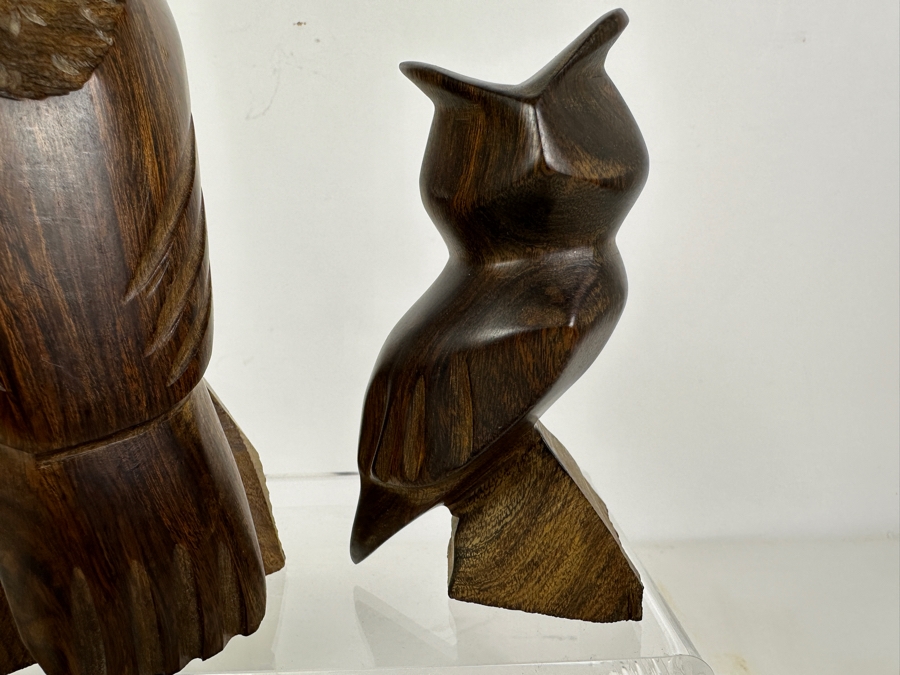 Just Added - Vintage Collection Of Carved Ironwood Animal Figurines [Photo 5]