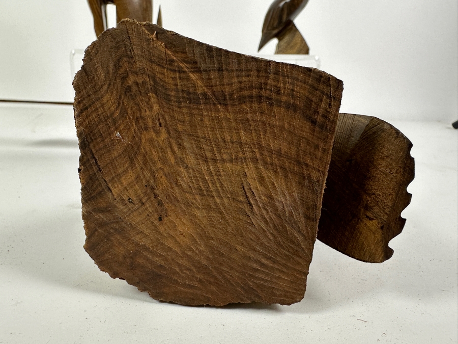 Just Added - Vintage Collection Of Carved Ironwood Animal Figurines [Photo 8]