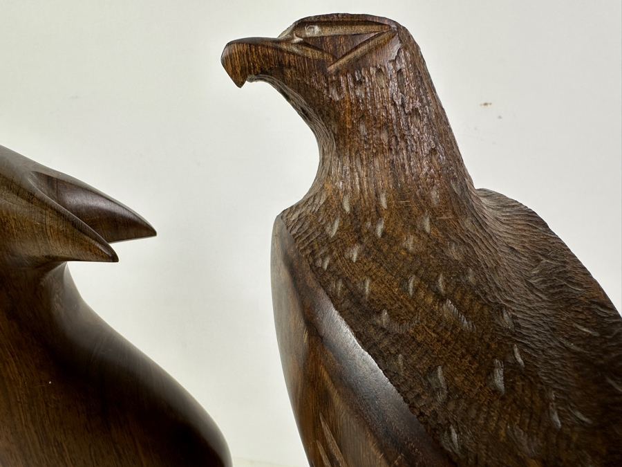 Just Added - Vintage Collection Of Carved Ironwood Animal Figurines [Photo 3]