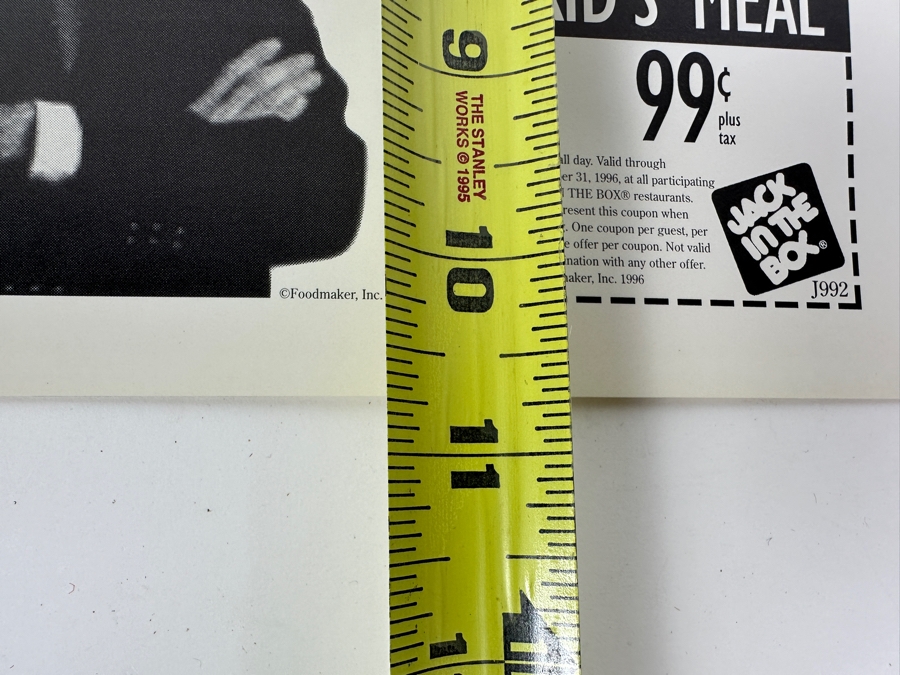 Just Added - Tony Gwynn & Ken Caminiti Autographed Keep The Faith Padres Sign The San Diego Union Tribune With Jack In The Box Ad On Back 1996 14 X 10 [Photo 9]