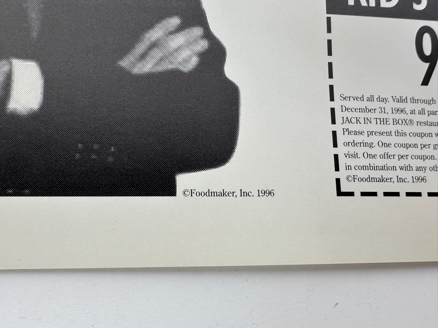 Just Added - Tony Gwynn & Ken Caminiti Autographed Keep The Faith Padres Sign The San Diego Union Tribune With Jack In The Box Ad On Back 1996 14 X 10 [Photo 7]