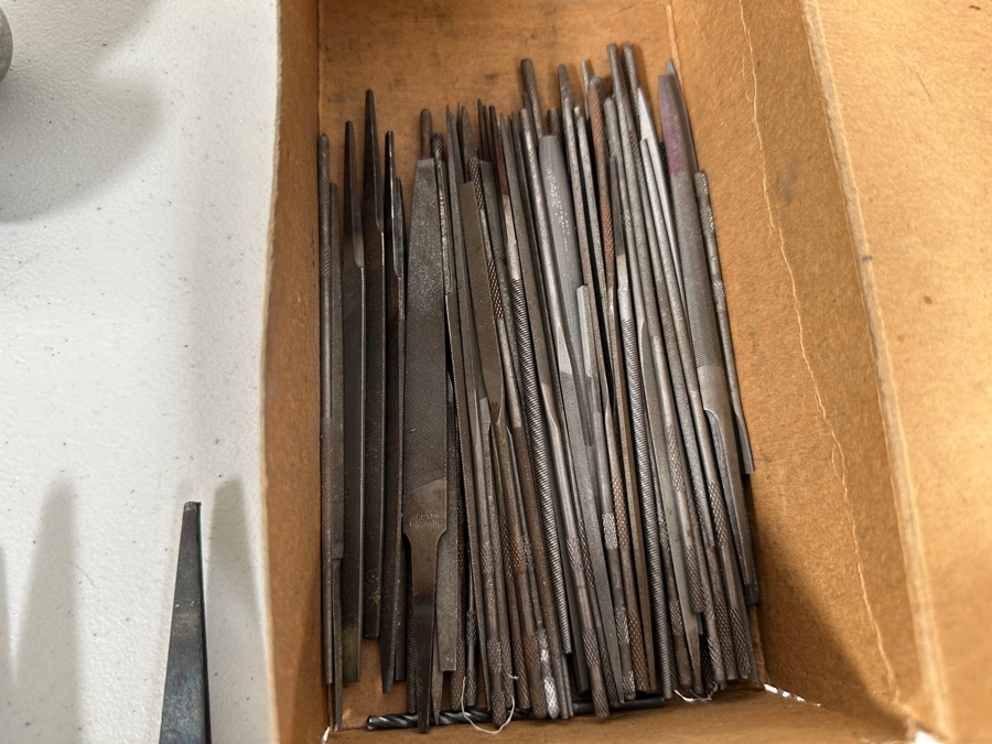 Just Added - Huge Lot Of Vintage Metal Files And Various Tools [Photo 10]