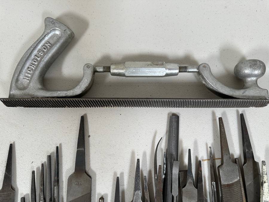Just Added - Huge Lot Of Vintage Metal Files And Various Tools [Photo 3]