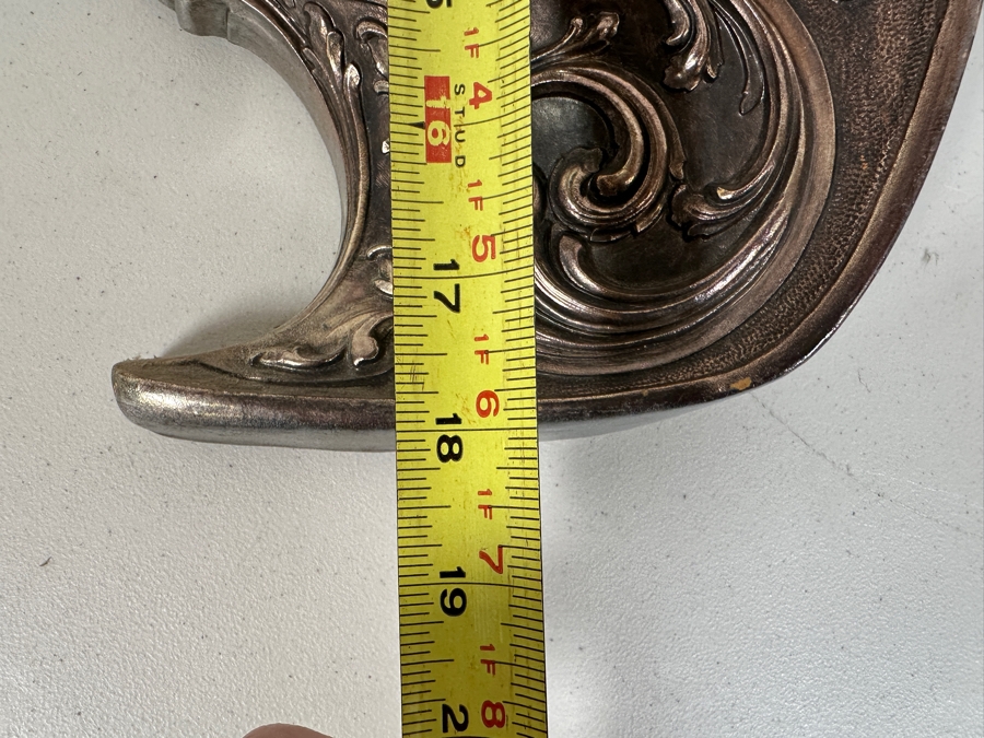 Just Added - Vintage Mid-Century Modern Pair Of Syroco Wall Hanging Roman Gladiator Gargoyle Helmets 16W X 18H [Photo 9]