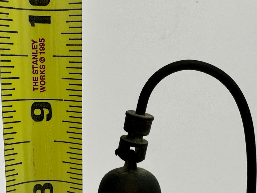 Just Added - Antique Forbes Patent 1914 El Camino Real - Kings Highway Mission Bell Guide Post Marker Souvenir 9.5H [Photo 17]