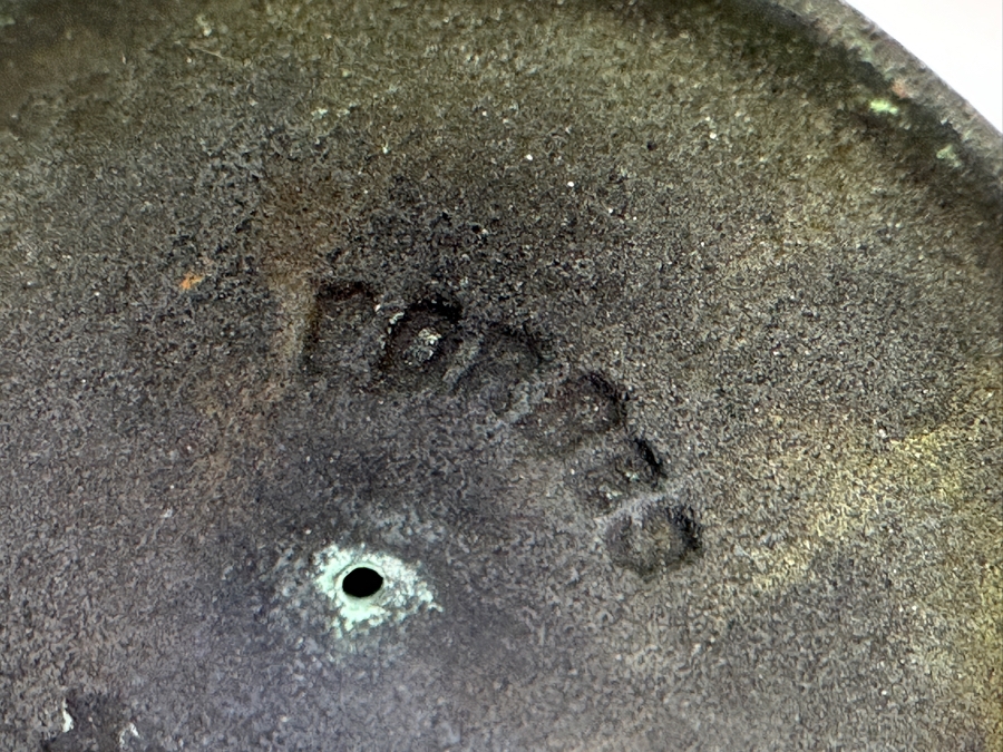 Just Added - Antique Forbes Patent 1914 El Camino Real - Kings Highway Mission Bell Guide Post Marker Souvenir 9.5H [Photo 13]