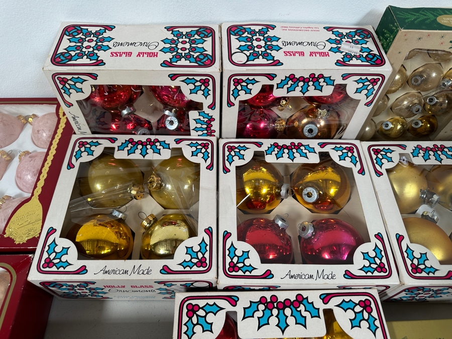 Just Added - Large Collection Of Glass Ball Christmas Ornaments Including Shiny Brite [Photo 4]