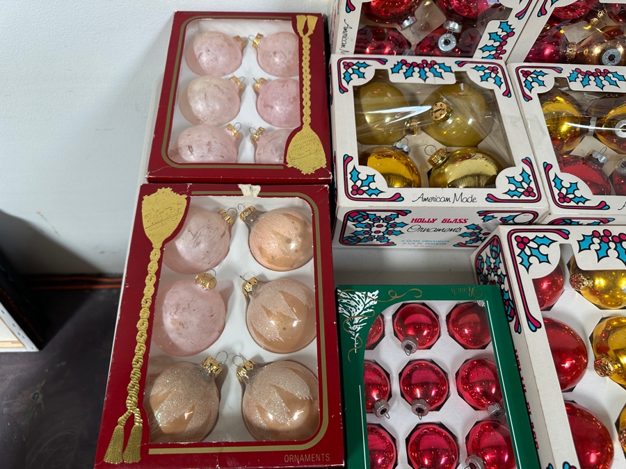 Just Added - Large Collection Of Glass Ball Christmas Ornaments Including Shiny Brite [Photo 10]