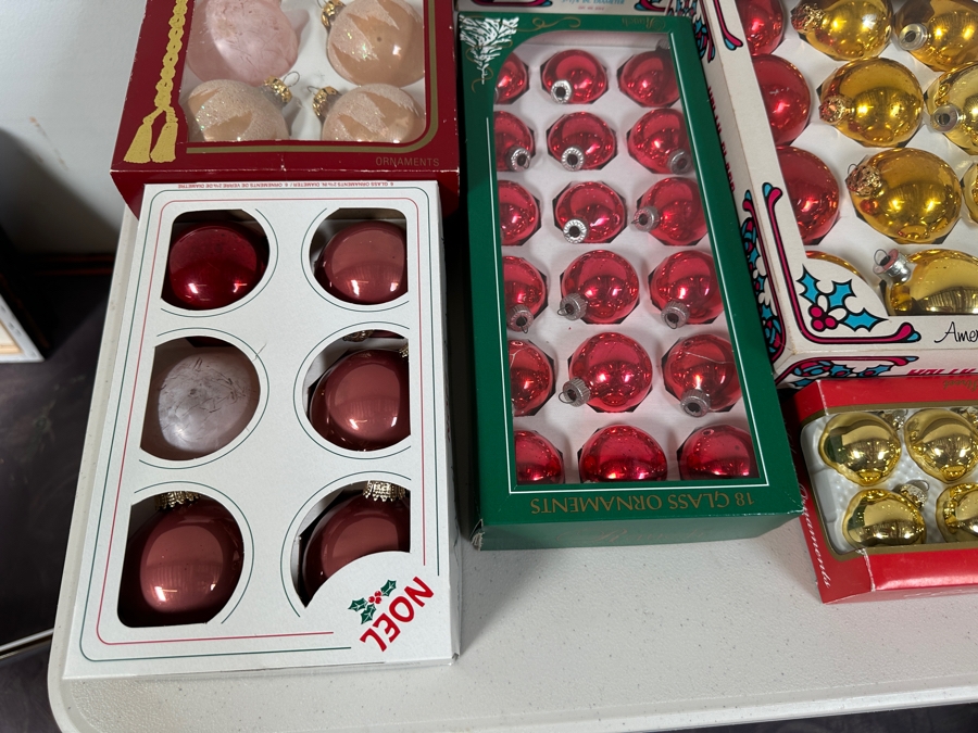 Just Added - Large Collection Of Glass Ball Christmas Ornaments Including Shiny Brite [Photo 9]