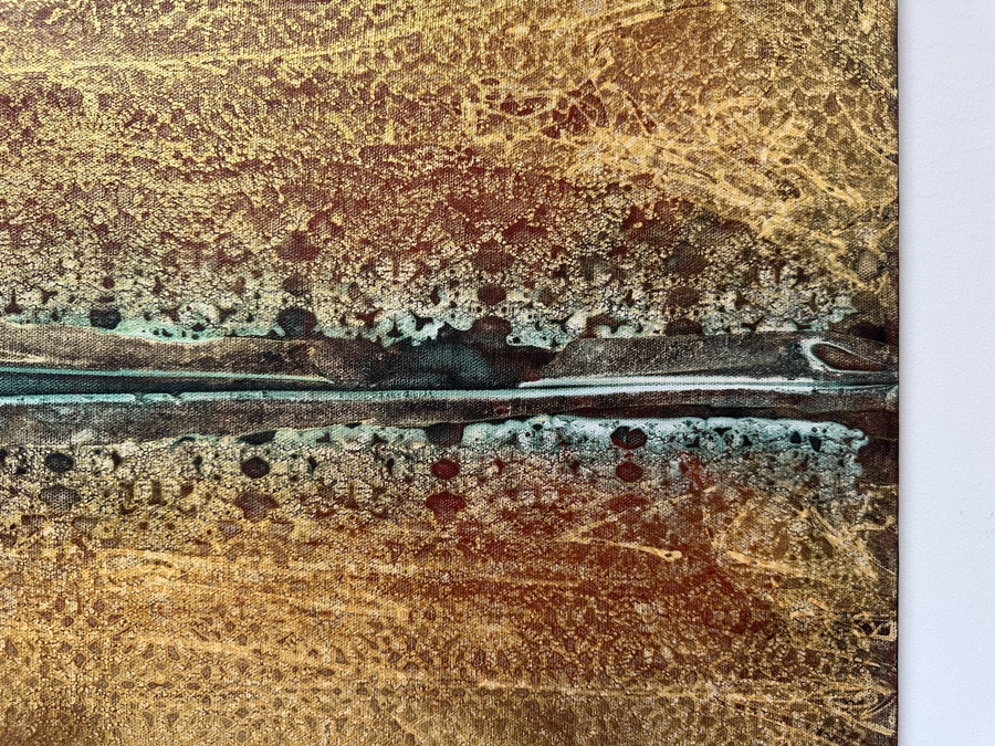 Gerrit Greve (1948-2024, Cardiff by the Sea, CA) Original Acrylic Painting On Canvas Untitled 20 X 16 Estimate $300 - $400 [Photo 4]