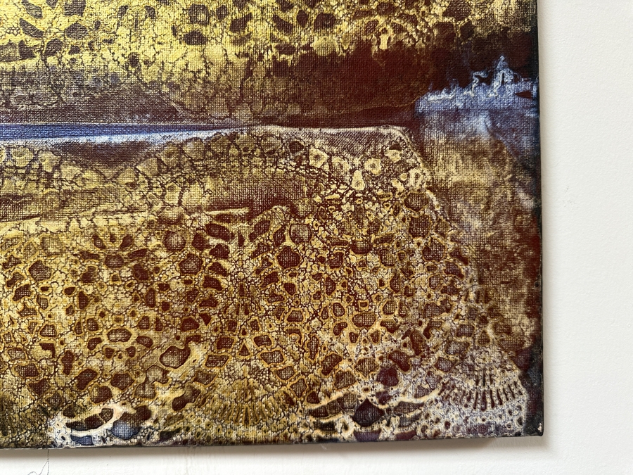 Gerrit Greve (1948-2024, Cardiff by the Sea, CA) Original Acrylic Painting On Canvas Untitled 20 X 16 Estimate $300 - $400 [Photo 4]