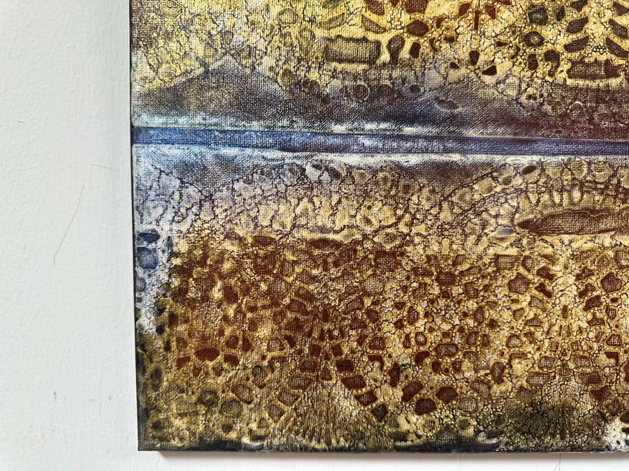 Gerrit Greve (1948-2024, Cardiff by the Sea, CA) Original Acrylic Painting On Canvas Untitled 20 X 16 Estimate $300 - $400 [Photo 2]