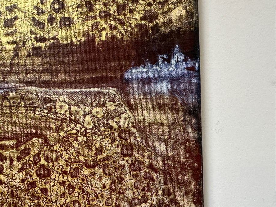 Gerrit Greve (1948-2024, Cardiff by the Sea, CA) Original Acrylic Painting On Canvas Untitled 20 X 16 Estimate $300 - $400 [Photo 6]