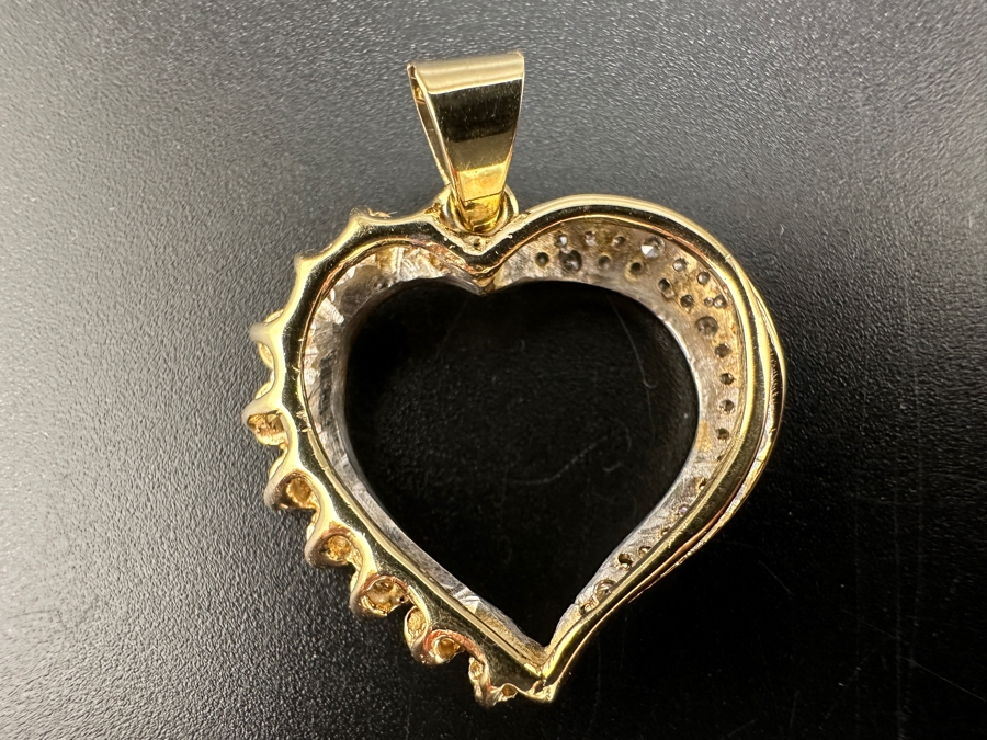 14K Gold (3.9g) and Diamond Pendant ～1.25 cttw FMV $1,200 Retail $2,400 [Photo 9]