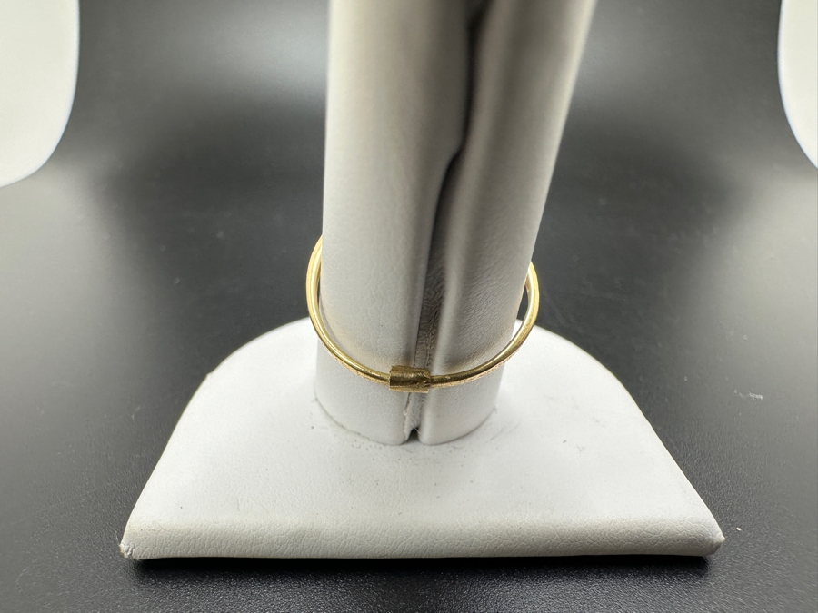 14K Gold Marquise Diamond Ring 1.4g .05cttw Size 8 FMV $150 Retail $300 [Photo 5]