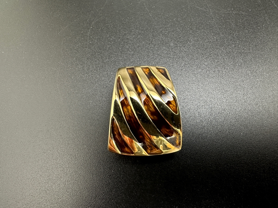 10K Hollow Hoop Earrings + Pendant 6.7g FMV $350 Retail $700 [Photo 9]